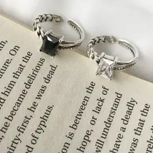 실버반지)사각포인트링 링 커플링 여자링 여성반지 여자반지