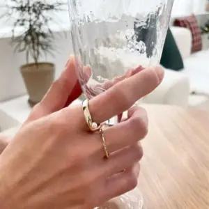 triple gold ring set 은반지 커플반지 여성반지 링 ring