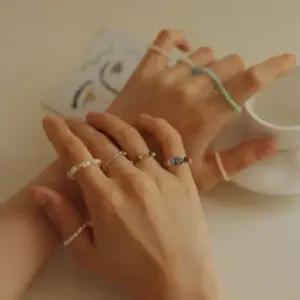 GGD 컬러 브라이트 비즈 반지 반지세트 믹스반지 패션반지 데일리반지