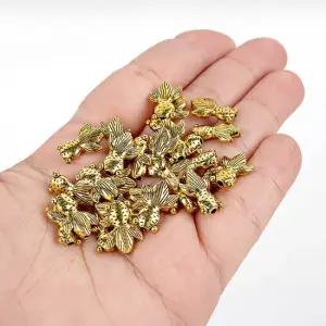 금붕어 펜던트 키링 부자재 골드 목걸이 액세서리 금붕어펜던트 물고기