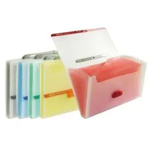 컬러미니도큐13칸 통장지갑 13포켓 검정 드림산업) 명함철 통장지갑 컬러미니도큐13칸