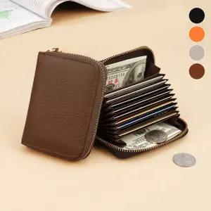 남성 여성 심플 회사원 카드 명함 동전 미니 레더지갑 남성지갑 가죽카드지갑 작은지갑