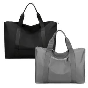 빅숄더 에코백 운동 캔버스 캐리어 보조 보스턴백 캐리어보조백 보부상가방 빅숄더백