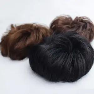 30초 간편 완성 업스타일 컬 풍성 올림머리 헤어밴드 인모부분가발 긴머리부분가발