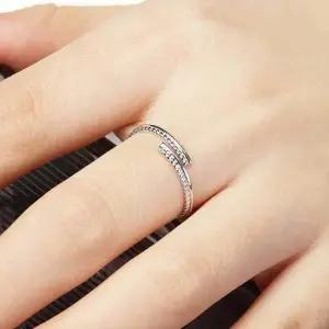 로프 여자친구선물 실버오픈링반지 패션반지 실버925 오픈링 돋보이는아이템