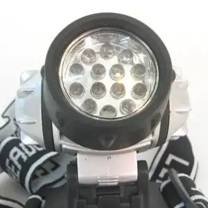 TBZ 간편착용 14구 LED 헤드랜턴 LED램프 등산랜턴 작업등 LED헤드랜턴 등산용품