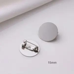 DIY 원형 브로치 만들기 재료 중형 20mm 브로치재료 카네이션만들기 브로치만들기