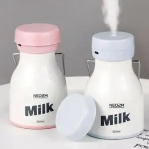 귀여운 우유병 블루 인테리어 미니 MILK 가습기