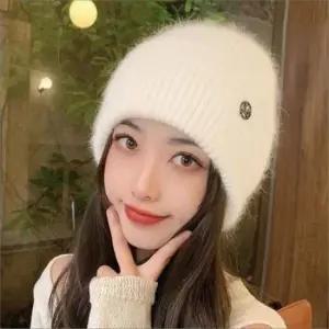 방한 사파리 비니 여성 플랫폼 겨울 모자