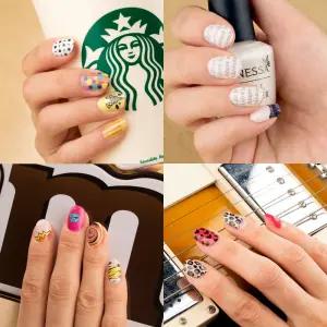 바네사 네일 디자인 스티커 네일스티커 셀프 네일아트 네일케어 재료