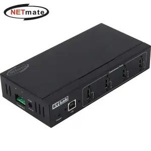 (Netmate) USB 2.0 허브 4포트 머신비전 스캐너연결