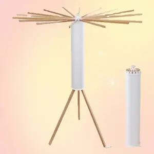 접이식 원형건조대 좁은공간 빨래건조대 수납 베란다 행주건조대 건조대