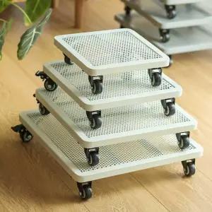 화분 받침대 직사각 다이 사각 이동식 물받이화분받침