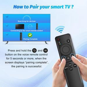 삼성 스마트 TV NEO QLED용 음성 리모컨 교체용 태양광 리모컨 충전식 리모컨