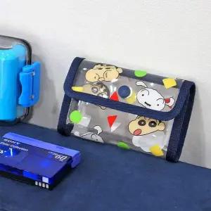 짱구 투명 카드케이스 1P 카드 동전 지폐 포켓 지갑 짱구동전지갑