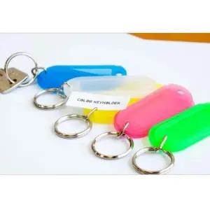컬러키홀더 혼합 25x62 A9818 20개 키링 열쇠고리 키홀더 컬러키홀더 열쇠고리 키링 아크릴키링