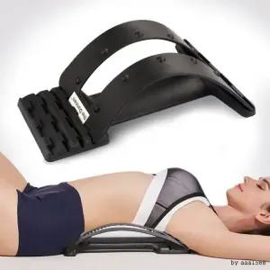 허리안마 요가 체조 4단조절  허리스트레칭기