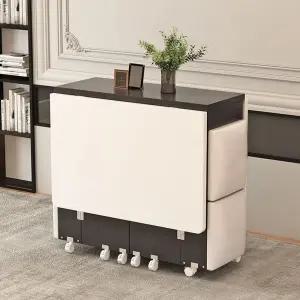 테이블 미니 카페 야외 원목 접이식 세트 철제 베란다 의자