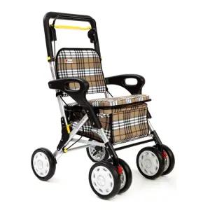 라온아띠 성인용보행기 KCS-303 실버카 할머니유모차 롤러레이터 선물