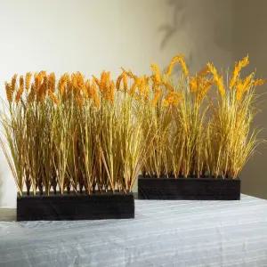 벼 이삭 가짜 인테리어 장식품 사계절 영구 데코 조화 빈티지 소품 보리