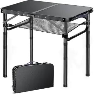 접이식 TV 트레이 저녁 테이블 높이 조절 가능 음식 간식 먹기 소파 사이드 연구 야외 실내 캠프 피닉 침대