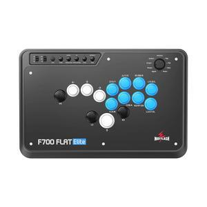 MAYFLASH F700 플랫 엘리트 무선 아케이드 스틱 레버리스 올 버튼 컨트롤러(산와 포함) PS5, PS4, PC, Xbox Series S /X, 스위치 / 2 지원 블루투스, 2.4G 및 유선