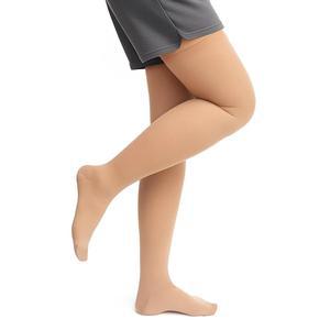 스마트 압박 허벅지 높이 양말 20~30mmHg, 여성 및 남성용, 클로즈드 토 스타킹, 순환 개선, 달리기, 사이클링, 운동에 가장 적합한 서포트