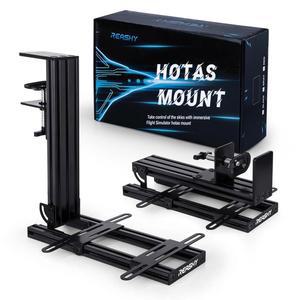 [미국배송] 로지텍 X56 X52 X52 프로용 리치 호타스 마운트 조이스틱 알루미늄 플라이트 스틱 데스크 스러스트마스터 T.1600M TCA T.플라이트 원 4 X 에어버스 VKB 글래디에이터 NXT(블랙)