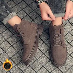 워커 VSB454D1 스웨이드 방한 아웃도어화 기안감 운동화 신발