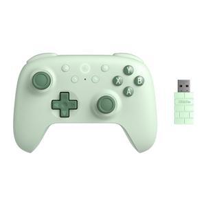 Windows PC 및 Android용 8BitDo Ultimate 2C 무선 컨트롤러, 1000Hz 폴링 속도, 홀 효과 조이스틱 트리거, 리매핑 가능한 L4/R4 범퍼(녹색)