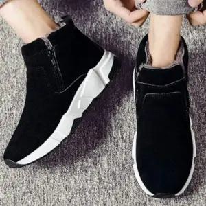 남성 HCL522T8 방한 캐주얼 스타일 겨울 털 신발 슈즈 단화 2색