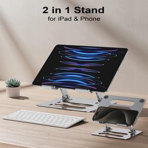 호환 노트북 스탠드 조절식 미니 브래킷 데스크 접이식 홀더 맥북 PC 액세서리와 호환