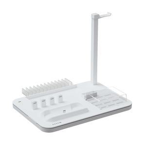 Hosanwell RGB 조명이 있는 스위치 컨트롤러 충전 도크 스테이션, 게임 오거나이저 스테이션 및 OLED 조이콘, 마운트, 브래킷 스탠드, 게임, TV 도크, 프로