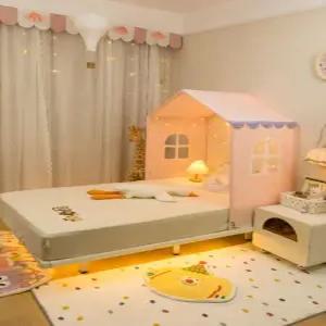 침대 캐노피 공주 침대캐노피 모기장 홈데코 텐트 공주침대 장식 북유럽