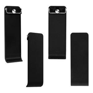 사비타 4pcs 닌텐도 스위치용 백 스탠드, 스탠드 교체 킥 쉘 홀더 스위치 콘솔과 호환(블랙)