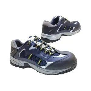 메쉬 MEF438U2 안전화 4in 네이비 논슬립 선심 경작업용단화