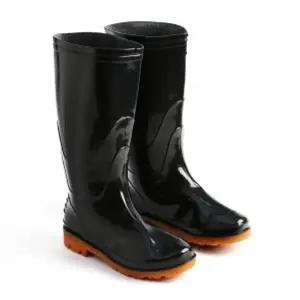 뉴 GAX929M4 워터 남성용 롱 작업장화 260mm 블랙 고무 장화
