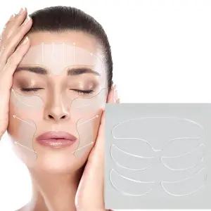실리콘 테이프 얼굴 패치 주름패치 얼굴케어 5p 리프팅 주름