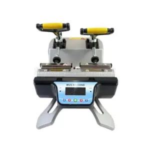 2구 전사기 열 답례품 머그컵 인쇄기사진 더블