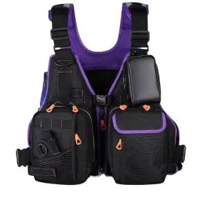 멀티 용 수납형 구명 다기능 방수 낚시 낚시조끼