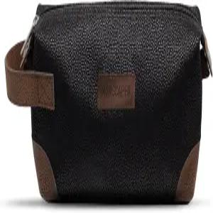 맨스케이프 더 셰드 남성용 프리미엄 품질 세면도구 가방 PU 가죽 도프 키트 욕실 여행 면도 케이스