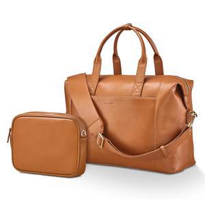 [미국배송] 남성용 조이웨이 가죽 여행 가방 여성용 여행용 더플 대형 위켄더 오버나이트 백 방수 캐리어 가방 토트백 짐 스트랩 포함