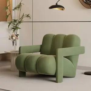 조약돌 소파 1인용 패브릭 인용 조약돌소파 화이트 거실 라운지