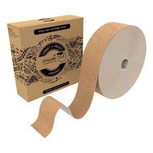 Dynamic Tape 오리지널 | 생체 역학적 접착 테이프 무릎, 발목, 어깨, 다리, 근육 지지용 물리 축구, 럭비용 스포츠 테이프, 운동 선수에게 이상적 베이지 및 - 5.1cm(2인치) (30.5m(101피트) 롤)