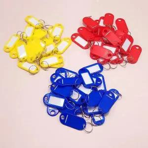 열쇠고리 네임택 컬러 어린이집 이름표