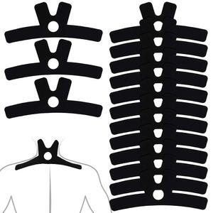 목용 프리컷 키네시올로지 테이프 15개, 통기성 땀 방지 근육 탄성 운동 스포츠 스트립 목과 어깨 지지용