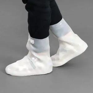 방수 XSS844J5 신발커버 290mm 화이트 덮개 학교행사 비오는날