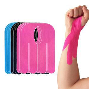 손목 프리컷용 키네시올로지 테이프, 방수 및 통기성 볼링 테이프 12개, 터널용 저자극성 라텍스 프리 탄성 운동 스포츠 관절 근육 지지(믹스)