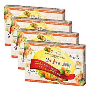 온더바디 살구맛사지 비누 100g 4개입 4세트 총 16개