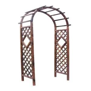 목재 인테리어 오렌지120아치 원목 꾸미기 정원 아치